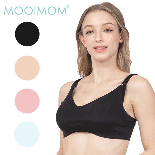MOOIMOM Super Soft Seamless Maternity & Nursing Bra