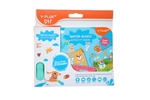 Y-Plus+ Water Magic Activity Book