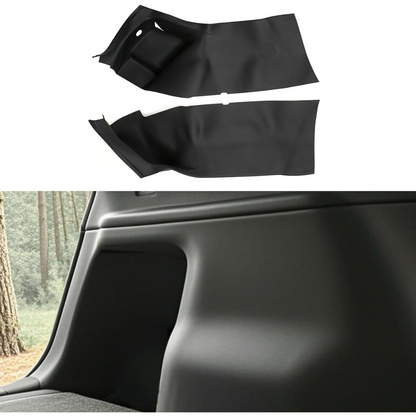 TESLA 2025 Model Y Juniper interior TPE Front and Rear Threshold Strip /Upper and Under Rear Trunk Guard Panel / C-Pillar Guard Board - 4PCS SET