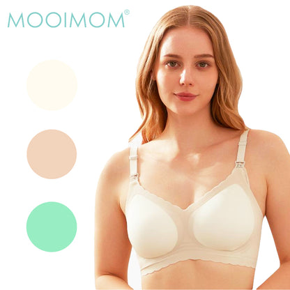 MOOIMOM Seamless Push Up Maternity & Nursing Bra