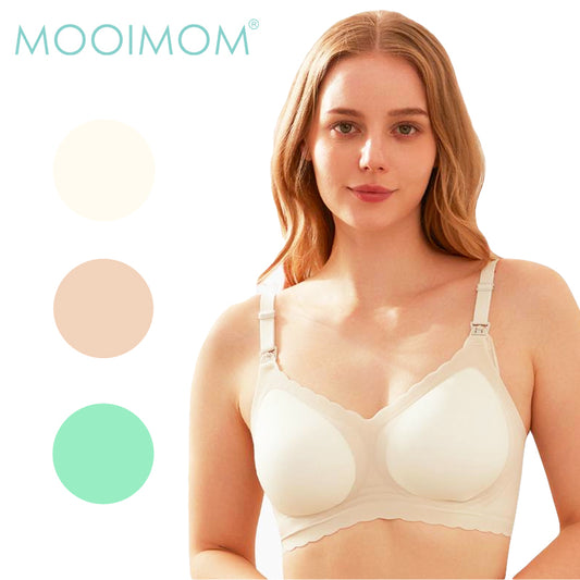 MOOIMOM Seamless Push Up Maternity & Nursing Bra