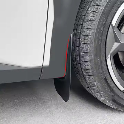 BYD Seagull Front and Rear Scratch Resistant Mudguard 1 Set - BLACK