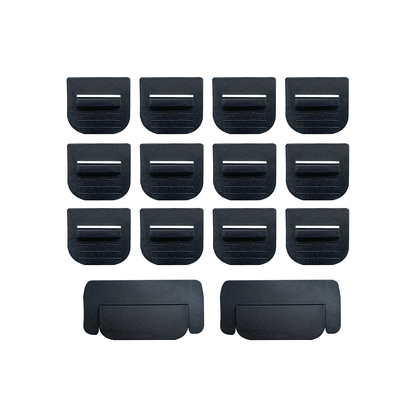 TESLA 2025+ Model 3 Highland Foldable Front and Rear Sunroof Mesh Sunshade for Glass Roof (Black)