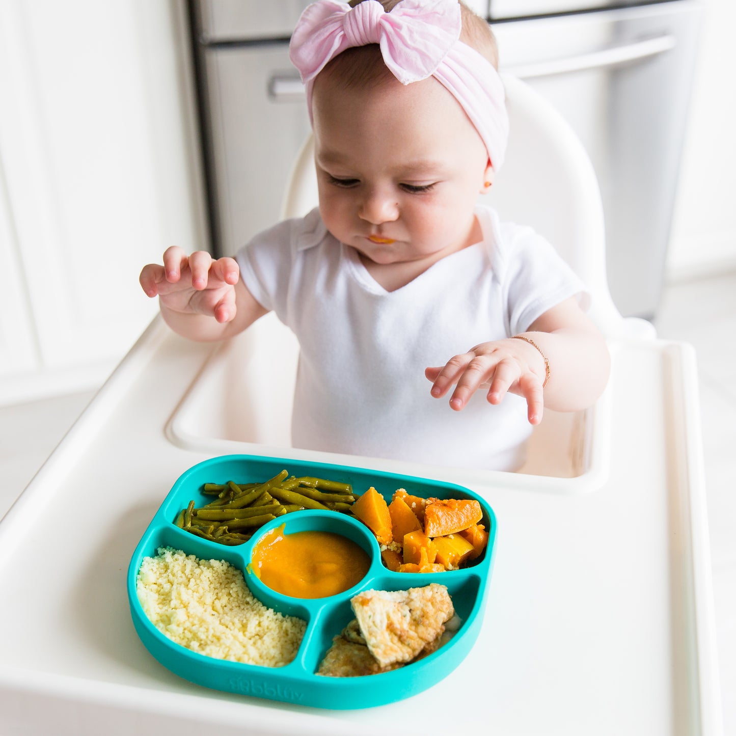 bblüv - Yümi: Silicone Plate And Spoon Set