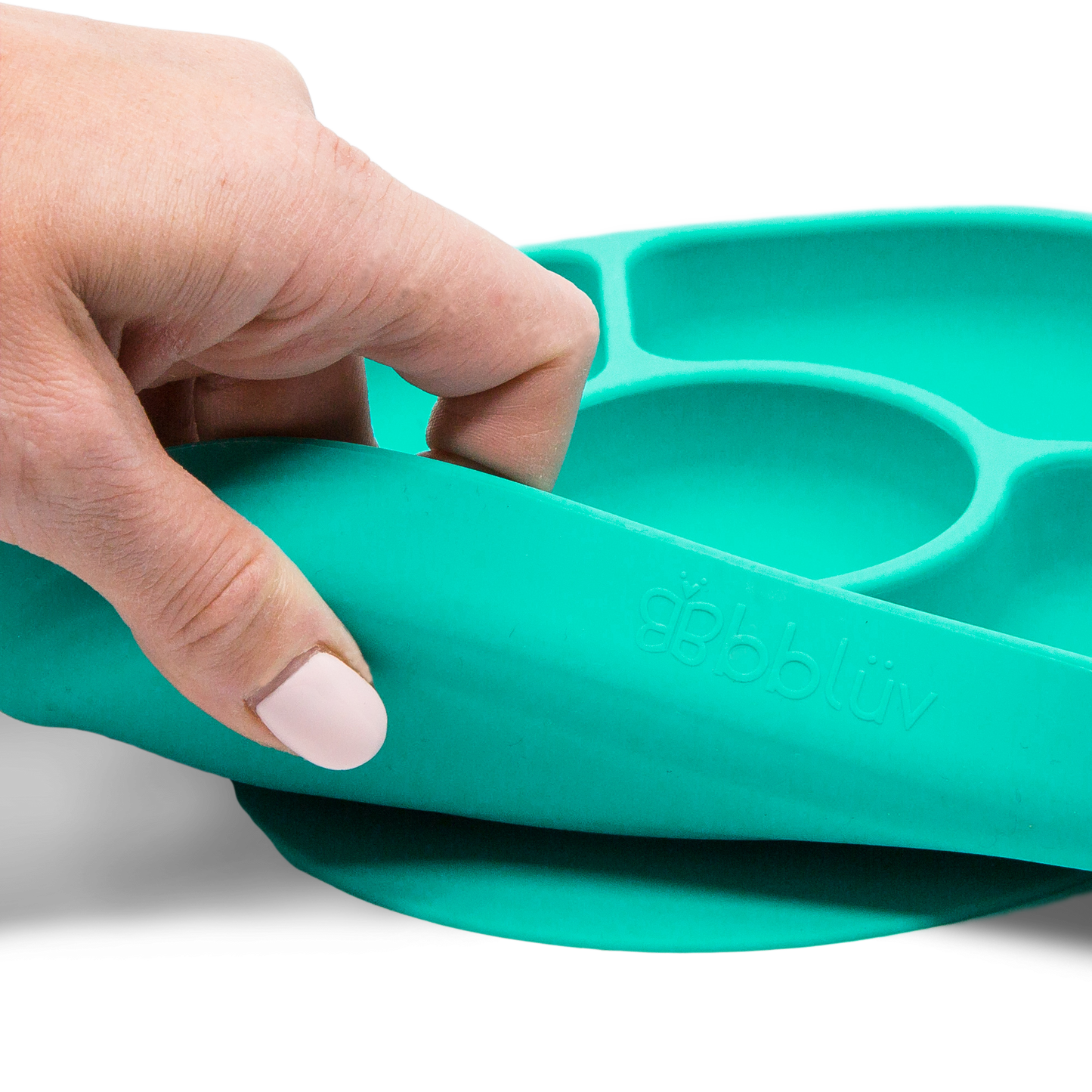 bblüv - Yümi: Silicone Plate And Spoon Set