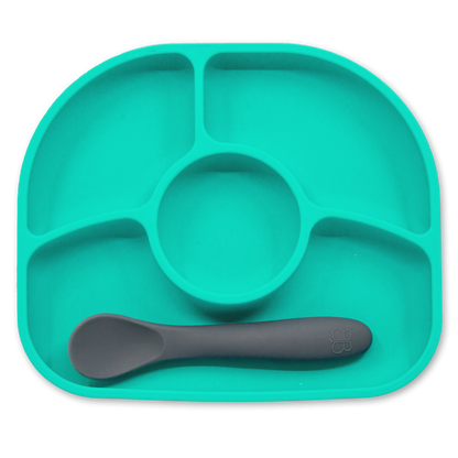 bblüv - Yümi: Silicone Plate And Spoon Set