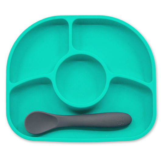 bblüv - Yümi: Silicone Plate And Spoon Set